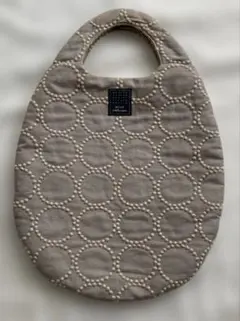 mina perhonen ミナペルホネン エッグバッグ 未使用 ミント 刺繍