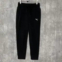 PUMA ロゴプリント　ワンポイント　シンプル　スウェットパンツ　カジュアル
