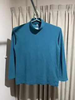 新品 ユニクロ ヒートテックフリースモックネックT 無地 フリース モックネック