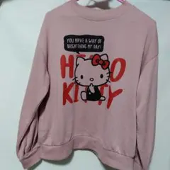 Hello Kitty ピンク スウェット M