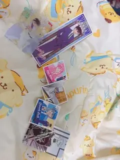 アニメキャラクター ステッカー 6枚セット