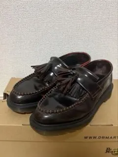 Dr. Martens タッセルローファー チェリーレッド 23.5