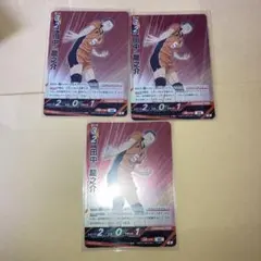 ハイキュー　バボカ　最強の挑戦者　田中龍之介　S ３枚セット