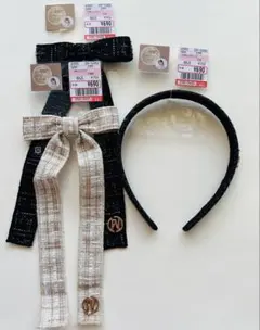 【新品未使用3点セット】tal by yumi カチューシャ　ヘアクリップ