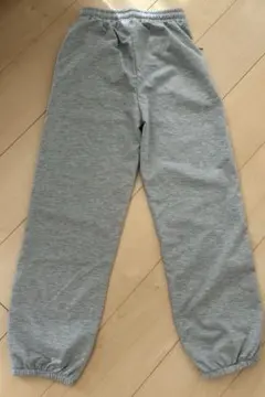 グレー スウェットパンツ ウエストゴム