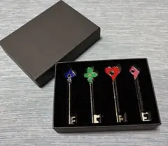 バイオハザード　鍵 ラクーンシティ　警察署　鍵4本セット 箱付き