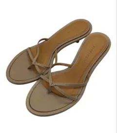 【未使用】PIPPICHIC ピッピシックNUDE MULE ベージュ 37のサムネイル