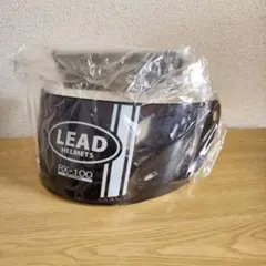 LEAD工業　シールド　RX-100RS スモーク　族ヘル　新品未使用のサムネイル