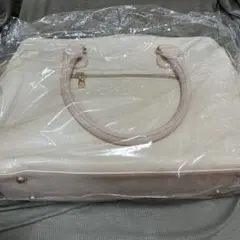 未使用 ハニーズ PVC錠前付2wayバッグ ピンク