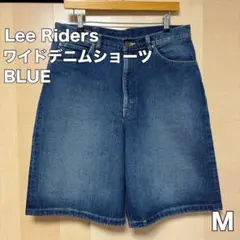 Lee ワイドデニムショーツ M ウォッシュ加工のサムネイル