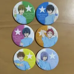 Free! シリーズ　ハイスピード　缶バッジセット
