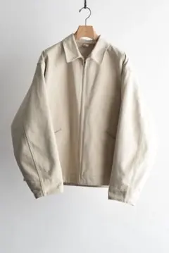 COMOLI コットンツイル ジップショートジャケット 25AW