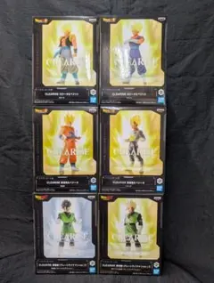 ドラゴンボール CLEARISE 孫悟空 ベジータ 孫悟飯 他 全６点SET