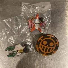 ONE PIECE ピンバッジ 3個セット