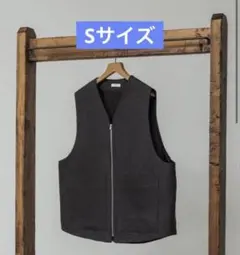 2023 SS LIDNM LIGHT TWEED ZIP VEST Sサイズのサムネイル