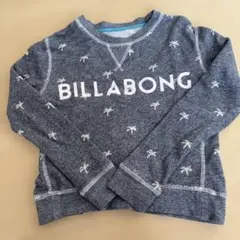 BILLABONG パームツリー柄 トレーナー 110㎝　キッズ男の子のサムネイル