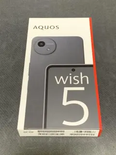 AQUOS wish 5 ブラック 新品 SH-52F