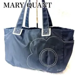 MARY QUANT マリクワ トートバッグ マザーズバック 大容量 ブラックのサムネイル