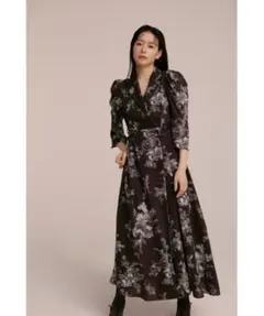 SNIDEL 点描プリントワンピース