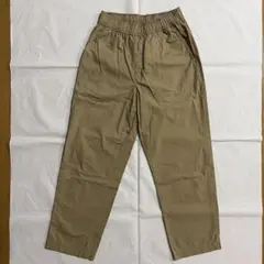 ユニクロ　コットンリラックスアンクルパンツ　XSサイズ　ベージュ　新品未使用