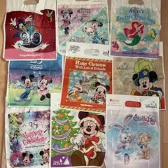 ディズニーリゾート季節デザインショッパー9枚セット