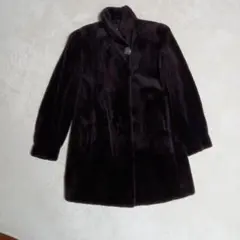 サガミンク Guy Laroche ファーコート ブラックのサムネイル