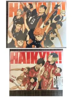 ハイキュー クリアファイル 音駒 烏野