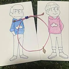 おそ松さんイメージブレスレット（カラ松✖️トド松）