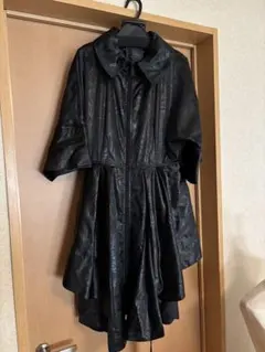 Sixh. シックス グラフィックプリント ロングカーディガン コート V系