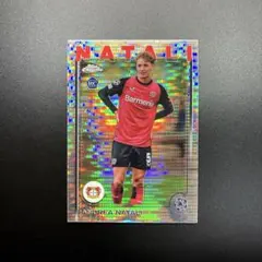 サッカーカード アンドレアナタリ レヴァークーゼン topps chromeRC