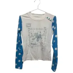 星柄スリーブ デザイン長袖トップス／Y2K・フェアリーグランジ風