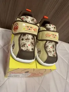 新品タグ付★ムーンスター アンパンマン ベビーシューズ 13.5cm