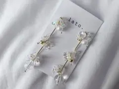 ピアス ハンドメイド 大ぶり