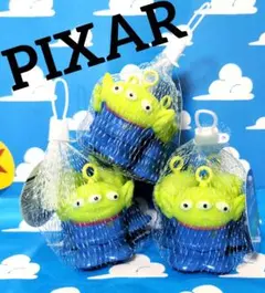 トイストーリー　ソフビ　フィギュア　バストイ　お風呂　音が鳴る　エイリアン