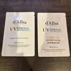 d'Alba UVエッセンス＆トーンアップクリームセット