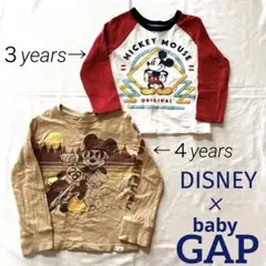 ※お値下げ　babyGAP×Disney ロンT size 100 、105