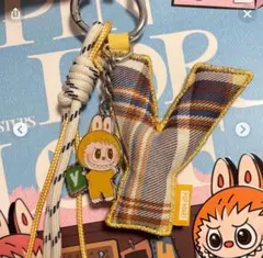 【Y】イニシャルラブブ ミニ アルファベット チャーム