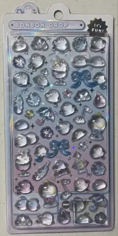 正規品 ボンボンドロップシール しまえなが　ボンボン シマエナガ　クーリア　新品