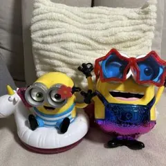 感謝sale❤️9882❤️ミニオン 2体セット ポップコーンバスケット