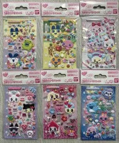 たまもりしーる リフィル ぷっくりシール 全6種コンプリート