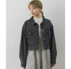 RETRO GIRL ショートデニムジャケット