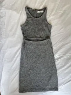 dazzlin ニットワンピ　グレー
