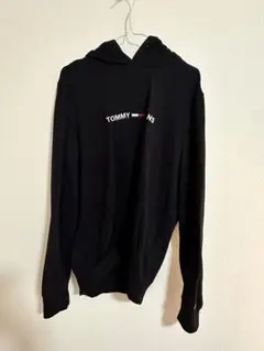 TOMMY JEANS フード付きパーカー M 黒