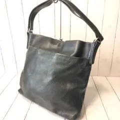 HIROFU　ヒロフ　ショルダーバッグ　ワンショルダー　レザー　シボ革のサムネイル