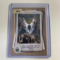 Topps Focus Argentina 2025 Messiカード
