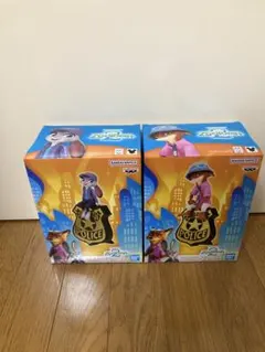 ズートピア2　ニック　ジュディ　モニタートップフィギュア　２体セット