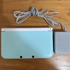 Nintendo 3DS LL 水色 本体 ACアダプター付き