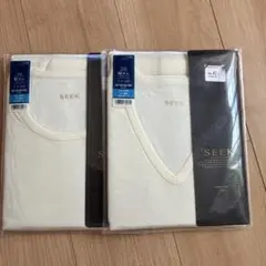 SEEK ウール100% Tシャツ Mサイズ 2枚セットのサムネイル
