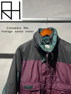 【古着】Columbia　90s 中綿アウター ナイロンジャケット