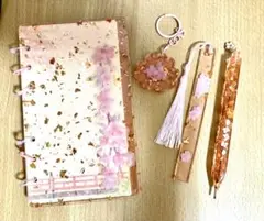 桜デザイン文房具セット